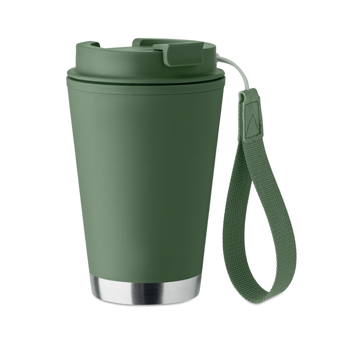 Gobelet à personnaliser 300 ml en matériaux recyclés Topiz Vert fonce